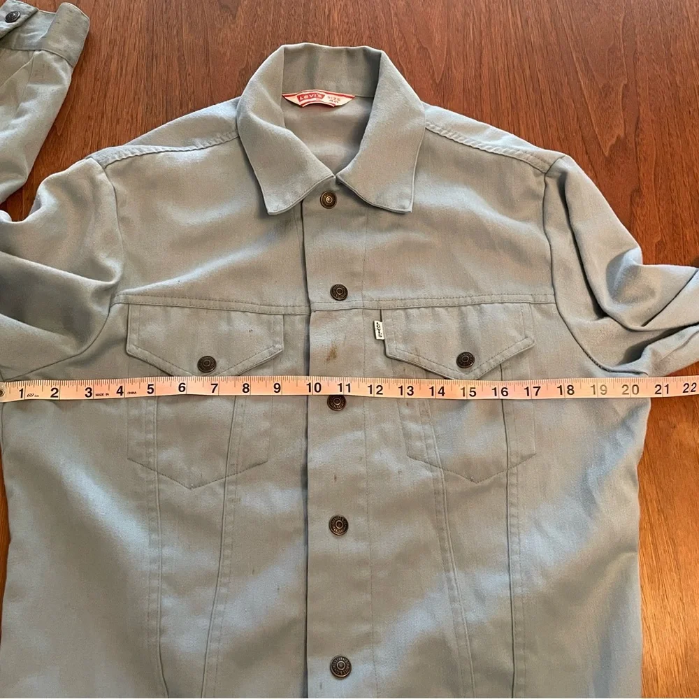 Levi's Vintage Moleskin Blue Trucker Jacket - Picture 5 of 15